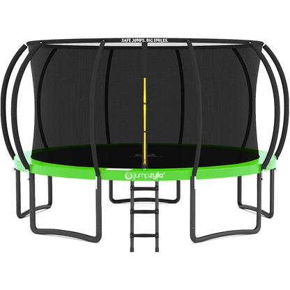 Jumpzylla Premium 16ft Trampoline with Extra Protection | ASTM Safety Certified