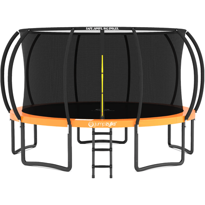 Jumpzylla Premium 16ft Trampoline with Extra Protection | ASTM Safety Certified