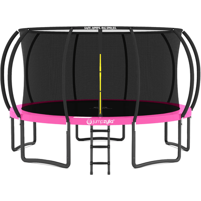 Jumpzylla Premium 16ft Trampoline with Extra Protection | ASTM Safety Certified