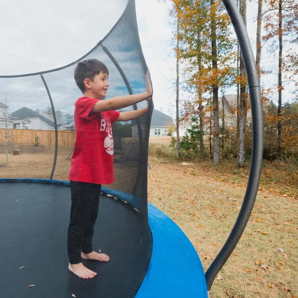 Curved Poles for Safer Bounces