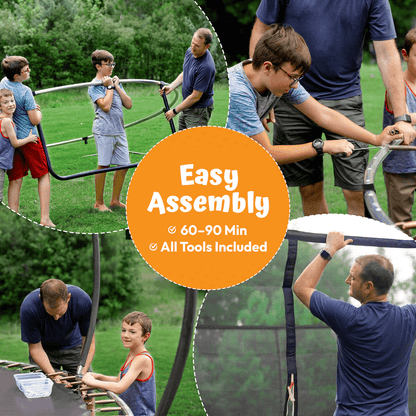 Jumpzylla Trampoline Easy Assembly 