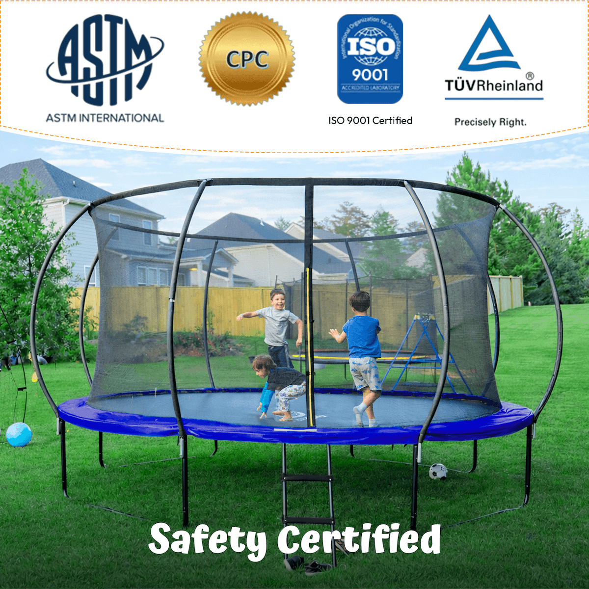 Jumpzylla Trampoline Safety Certifications 
