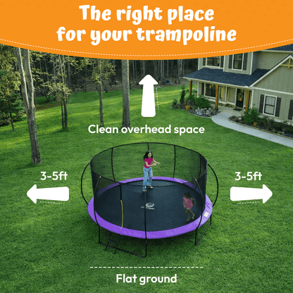 Jumpzylla Trampoline space guide