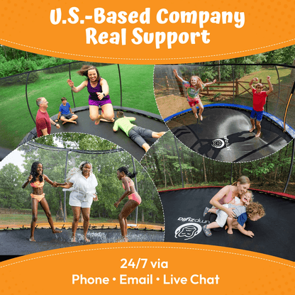 Jumpzylla Trampoline US Based, Real Support 